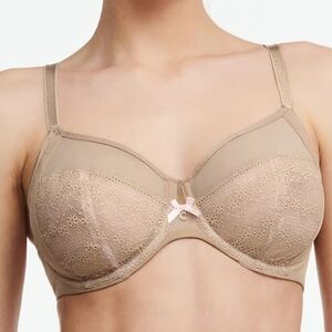 Chantelle Révèle Moi Perfect Fit Underwire Bra - Nude Warm Honey size 32DD nwt